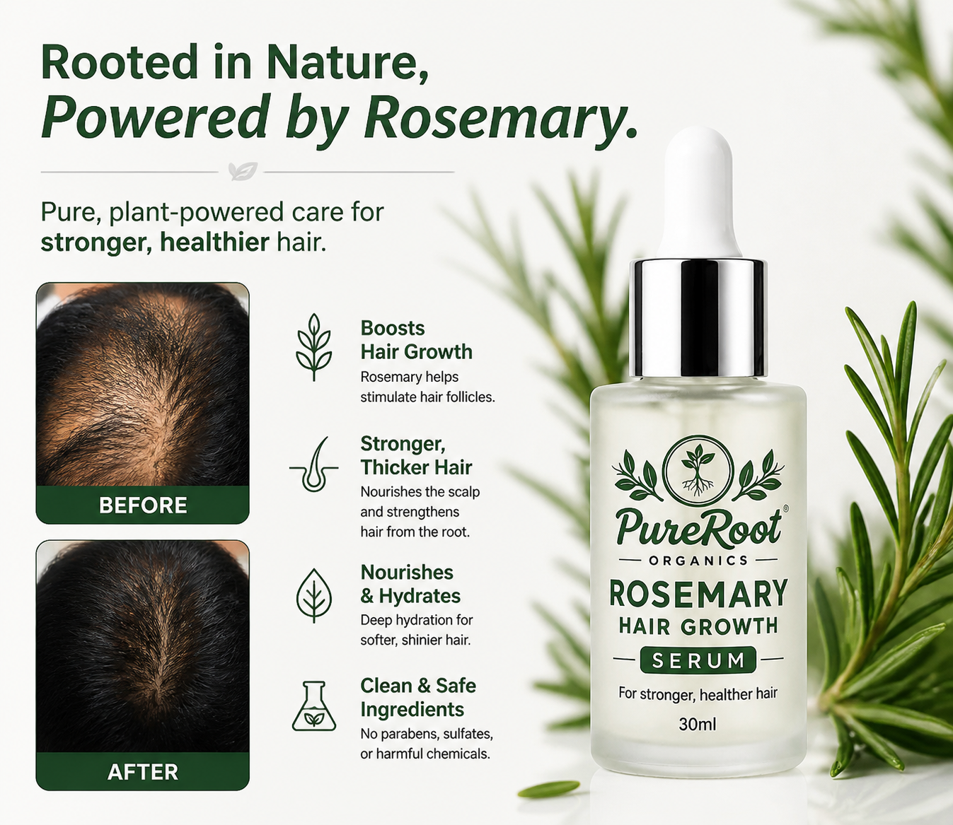 Rosemary Hair Growth Serum